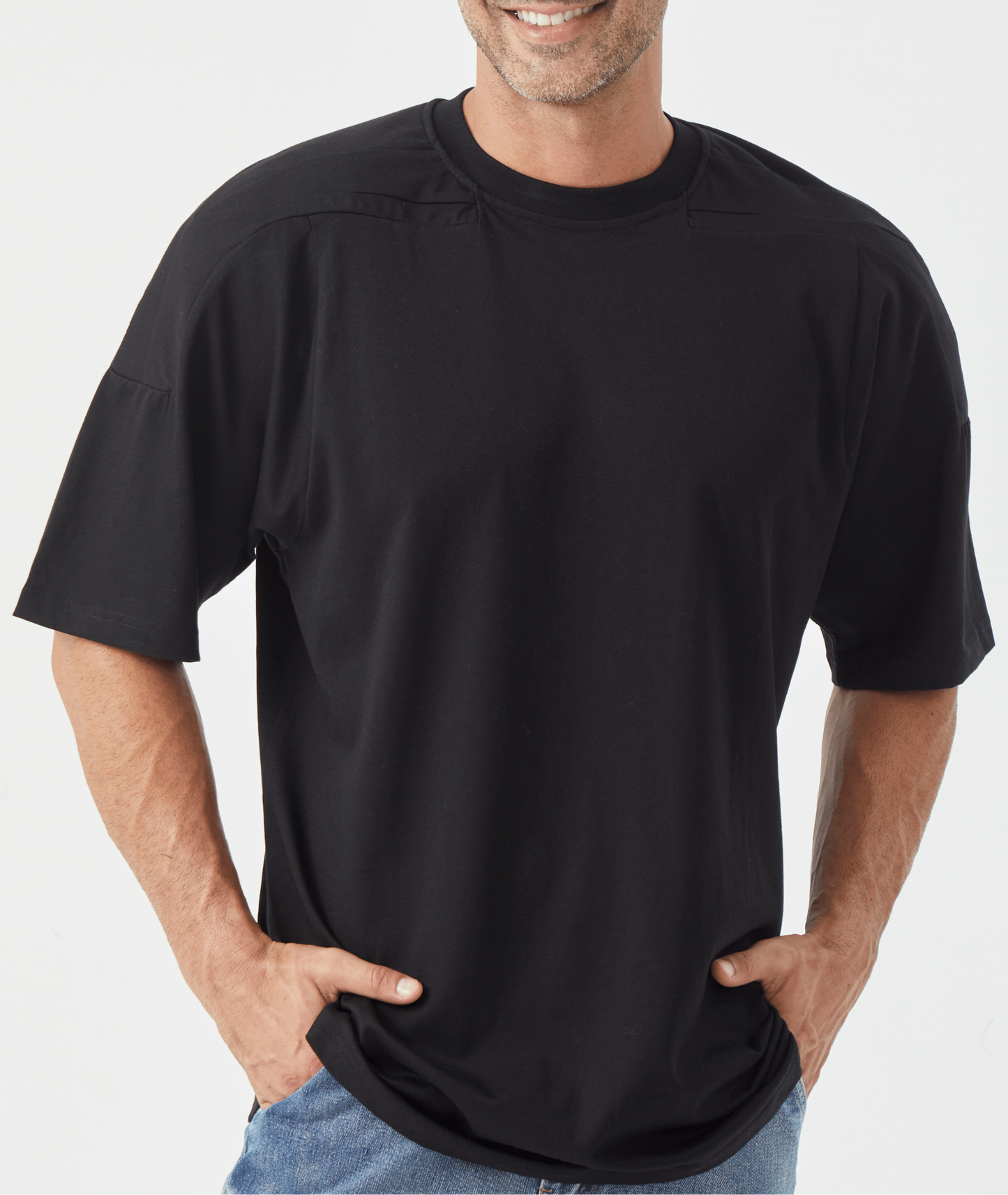 Padded Shoulder Tee