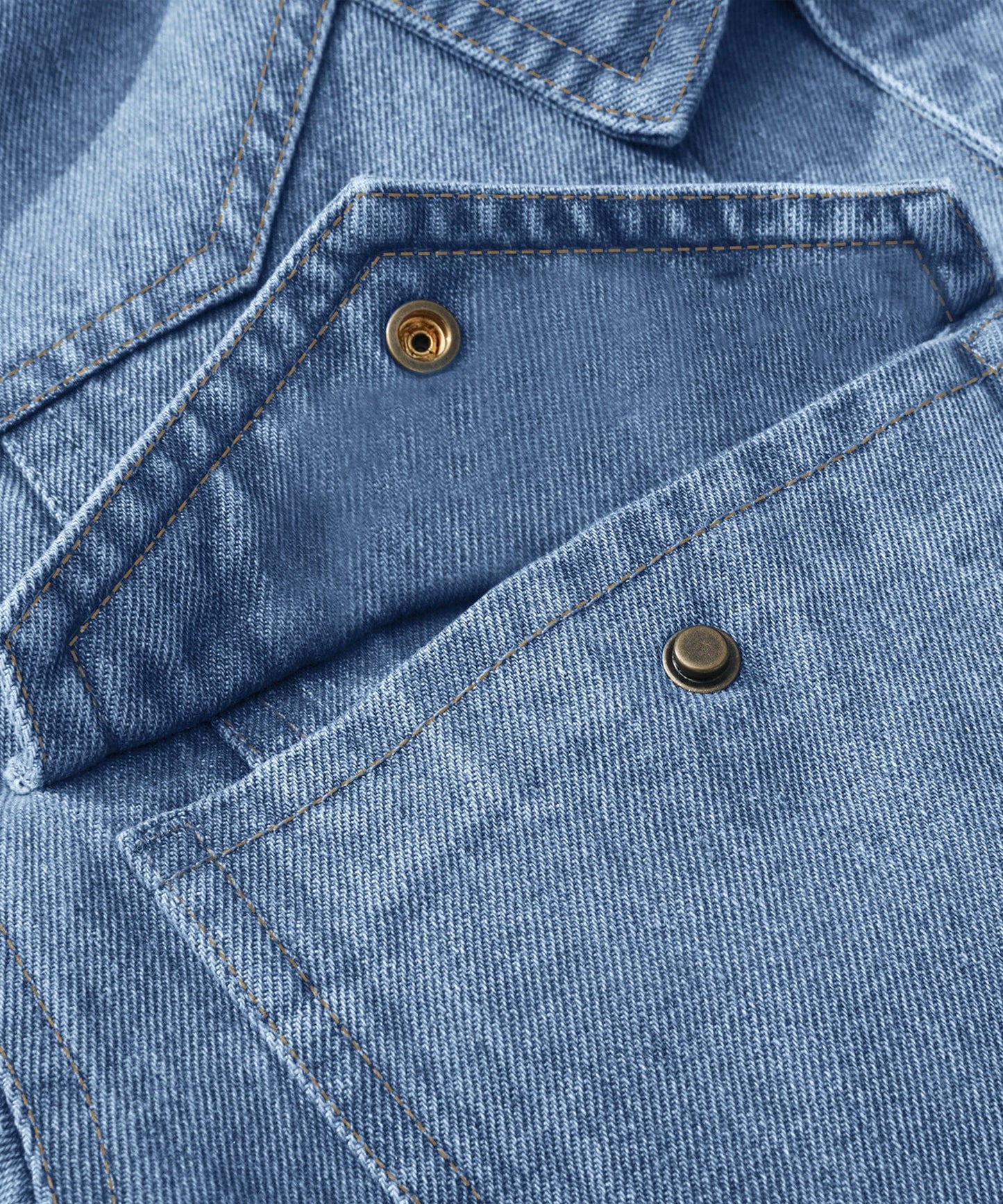 Rover Denim Shirt Jacket (5 Designs)