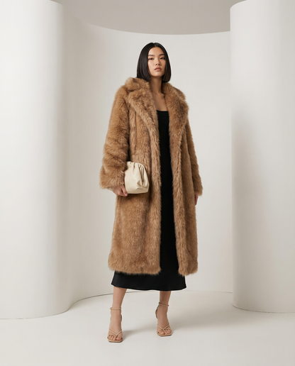 Mirella Longline Faux-Fur