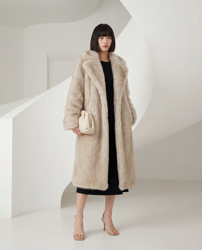 Mirella Longline Faux-Fur