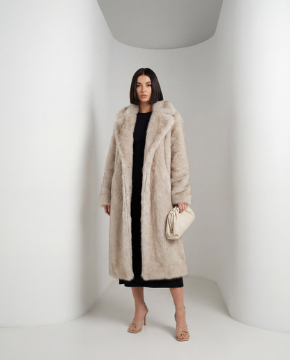 Mirella Longline Faux-Fur
