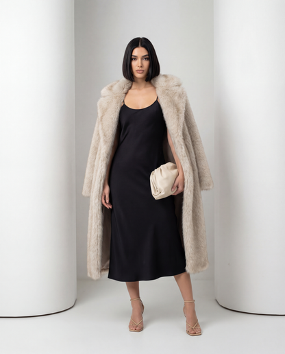 Mirella Longline Faux-Fur